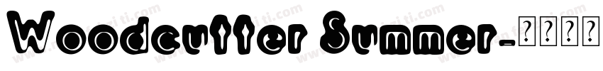 Woodcutter Summer字体转换